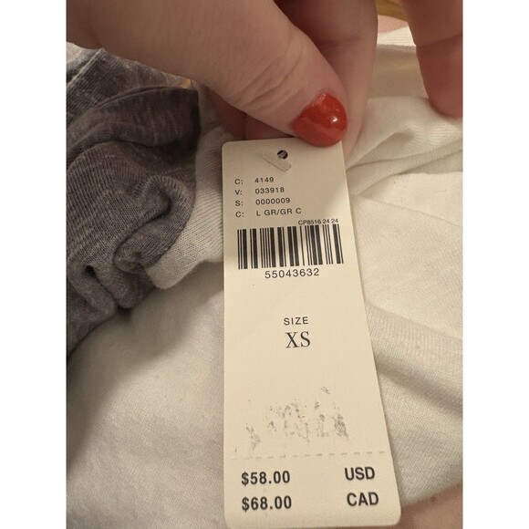 Anthropologie Size XS‎ Retro Baseball Shirt "Lazy Day" NWT - Picture 6 of 6